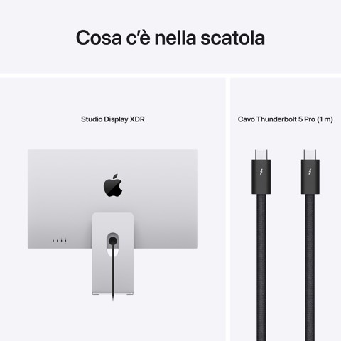 Apple Studio Display XDR - Vetro nanotexture - Adattatore di montaggio VESA (Sostegno non incluso)
