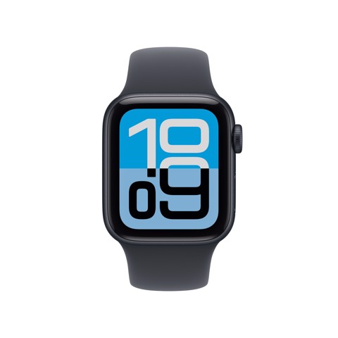 Apple Watch SE (3nd generation) SE 3 GPS + Cellular 40mm Cassa Alluminio Mezzanotte con Sport Band Mezzanotte - S/M
