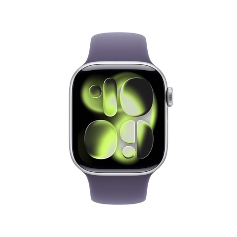 Apple Watch Series 11 OLED 42 mm Digitale 374 x 446 Pixel Touch screen Argento Wi-Fi GPS (satellitare)