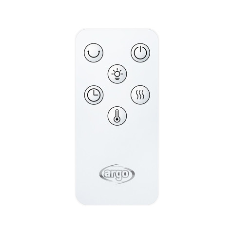 Argoclima Bobo Interno Bianco 2000 W Riscaldatore ambiente elettrico con ventilatore