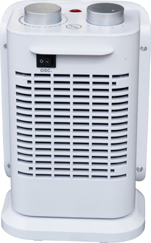 Argoclima Boogie Interno Argento, Bianco 1500 W Riscaldatore ambiente elettrico con ventilatore