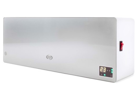 Argoclima Chic silver Interno Argento Riscaldatore ambiente elettrico con ventilatore