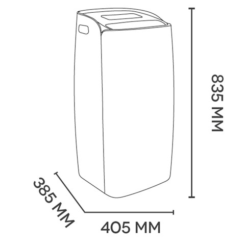Argoclima Milo Plus 65 dB Bianco