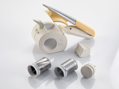 Ariete 0457 grattugia elettrica Metallo, Plastica Sabbia, Bianco