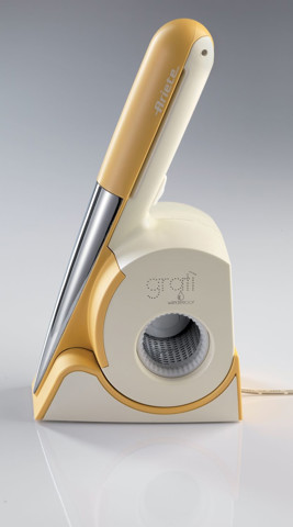 Ariete 0457 grattugia elettrica Metallo, Plastica Sabbia, Bianco