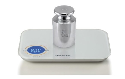 Ariete 0851/00 Bianco Superficie piana Rettangolo Bilancia da cucina elettronica