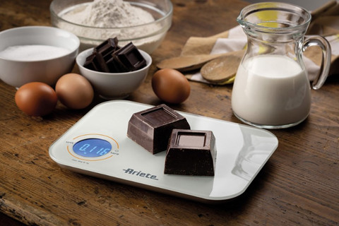 Ariete 0851/00 Bianco Superficie piana Rettangolo Bilancia da cucina elettronica