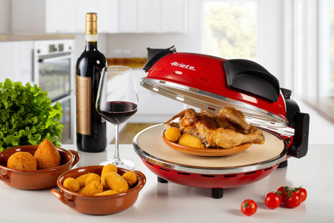 Ariete 909 macchina e forno per pizza 1 pizza(e) 1200 W Nero, Rosso