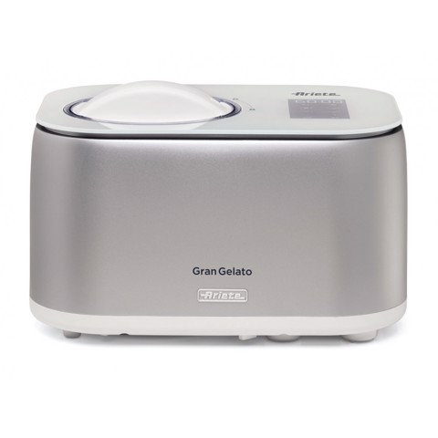 Ariete 644 Gran Gelato 4in1, Gelatiera con compressore, Gelato, Yogurt, Sorbetto e Granita, 30-60 minuti, Funzione mantenimento del freddo