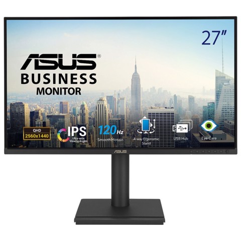 ASUS BE27AQG Monitor PC 68,6 cm (27") 2560 x 1440 Pixel Quad HD LCD Nero