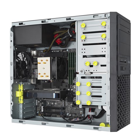 ASUS ExpertCenter E500 G9-1290K021R Intel® Core™ i9 i9-12900K 32 GB DDR5-SDRAM 512 GB SSD Windows 11 Pro Tower Stazione di lavoro Nero