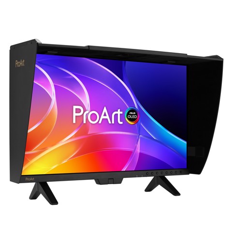 ASUS ProArt OLED PA27USD Monitor PC 67,3 cm (26.5") 3840 x 2160 Pixel 4K Ultra HD QD-OLED Nero