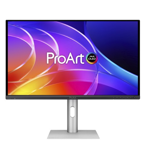 ASUS ProArt OLED PA329CDV Monitor PC 80 cm (31.5") 3840 x 2160 Pixel 4K Ultra HD QD-OLED Nero, Argento