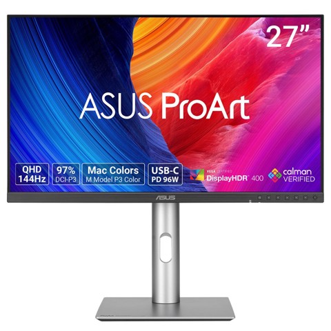 ASUS ProArt PA278CGRV Monitor PC 68,6 cm (27") 2560 x 1440 Pixel Wide Quad HD LCD Argento