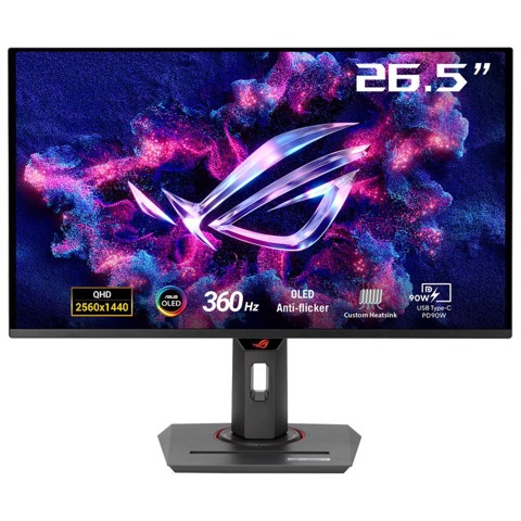 ASUS ROG Strix OLED XG27ACDNG Monitor PC 67,3 cm (26.5") 2560 x 1440 Pixel Quad HD QD-OLED Nero