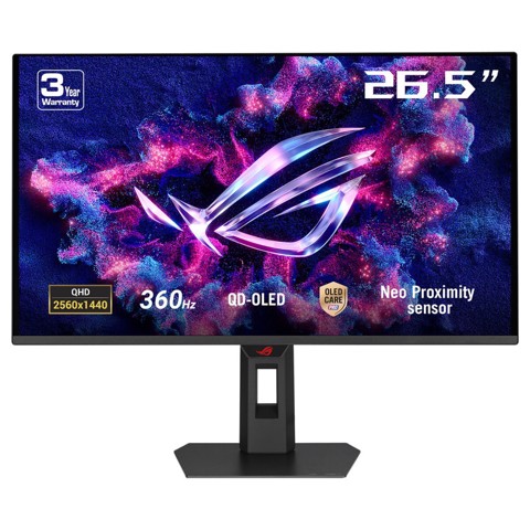 ASUS ROG Strix OLED XG27AQDNG Monitor PC 67,3 cm (26.5") 2560 x 1440 Pixel Quad HD QD-OLED Nero