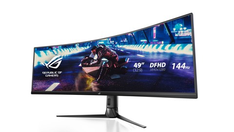 ASUS ROG Strix XG49VQ Monitor PC 124,5 cm (49") 3840 x 1080 Pixel UltraWide Full HD LED Nero