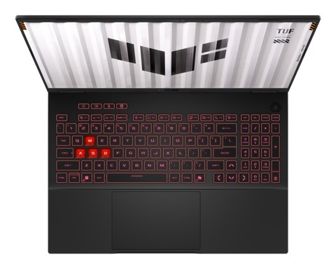 ASUS TUF Gaming A16 FA608PP-RV011W AMD Ryzen™ 9 8940HX Computer portatile 40,6 cm (16") WUXGA 16 GB DDR5-SDRAM 1 TB SSD NVIDIA GeForce RTX 5070 Laptop GPU Wi-Fi 6E (802.11ax) Windows 11 Home Grigio