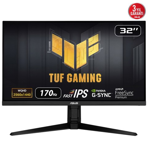 ASUS TUF Gaming VG32AQL1A Monitor PC 80 cm (31.5") 2560 x 1440 Pixel Wide Quad HD LED Nero