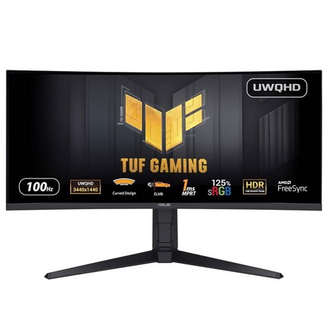 ASUS TUF Gaming VG34VQEL1A Monitor PC 86,4 cm (34") 3440 x 1440 Pixel UltraWide Quad HD LED Nero