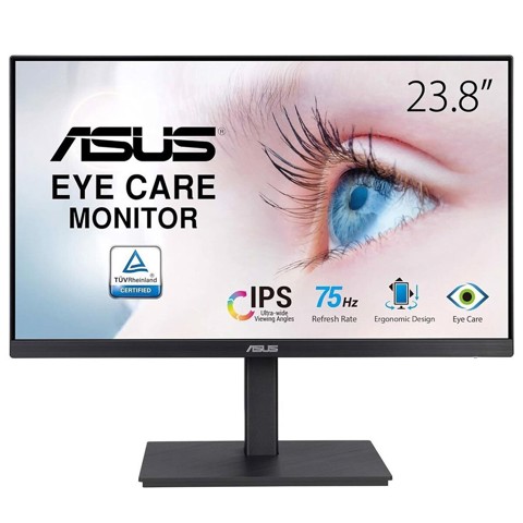 ASUS VA24EQSB Monitor PC 60,5 cm (23.8") 1920 x 1080 Pixel Full HD LED Nero