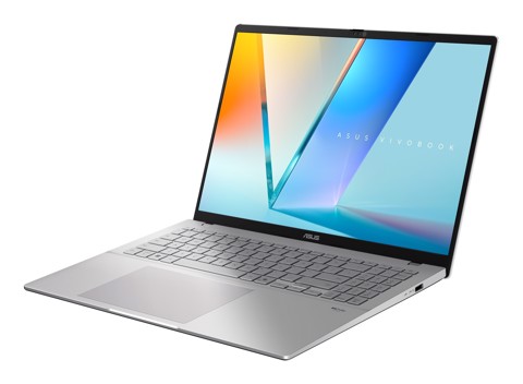 ASUS Vivobook S16 M3607GA-SH012W Copilot+ PC AMD Ryzen AI 7 445 Computer portatile 40,6 cm (16") WUXGA 16 GB DDR5-SDRAM 512 GB SSD Wi-Fi 6 (802.11ax) Windows 11 Home Argento