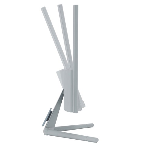 ASUS VU249CFE-G Monitor PC 60,5 cm (23.8") 1920 x 1080 Pixel Full HD LCD Verde, Grigio