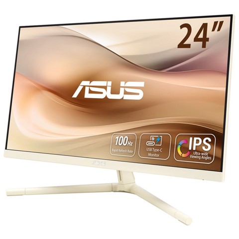 ASUS VU249CFE-M Monitor PC 60,5 cm (23.8") 1920 x 1080 Pixel Full HD Oro