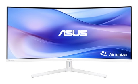 ASUS VU34WCIP-W Monitor PC 86,4 cm (34") 3440 x 1440 Pixel Wide Quad HD Bianco
