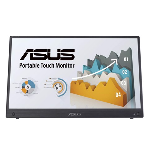 ASUS ZenScreen MB16AMTR Monitor PC 39,6 cm (15.6") 1920 x 1080 Pixel Full HD LCD Touch screen Nero