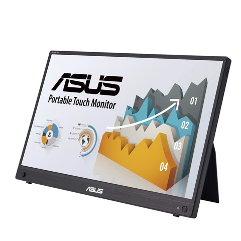 ASUS ZenScreen MB16AMTR Monitor PC 39,6 cm (15.6") 1920 x 1080 Pixel Full HD LCD Touch screen Nero