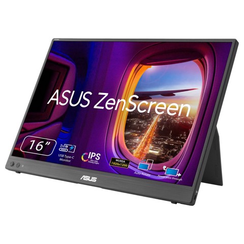 ASUS ZenScreen MB16FC Monitor PC 40,6 cm (16") 1920 x 1200 Pixel WUXGA LCD Nero