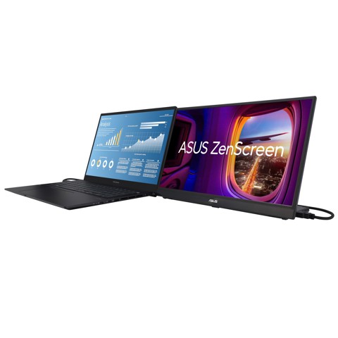 ASUS ZenScreen MB17AHG Monitor PC 43,9 cm (17.3") 1920 x 1080 Pixel Full HD LCD Nero