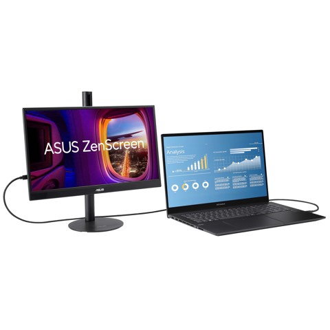 ASUS ZenScreen MB17AHG Monitor PC 43,9 cm (17.3") 1920 x 1080 Pixel Full HD LCD Nero