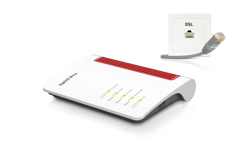 AVM 20002845 FRITZ!Box 7530 International router wireless Gigabit Ethernet Dual-band (2.4 GHz/5 GHz) Bianco