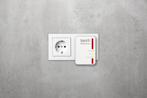 AVM FRITZ!Powerline 510E Set International 500 Mbit/s Collegamento ethernet LAN Bianco 2 pezzo(i)