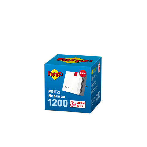 AVM FRITZ!Repeater 1200 International 1266 Mbit/s Bianco