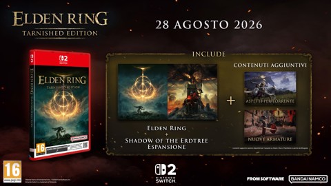BANDAI NAMCO Entertainment Elden Ring Tarnished Edition Completa Nintendo Switch 2