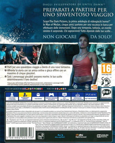 BANDAI NAMCO Entertainment The Dark Pictures Anthology: Man of Medan, PS4 Basic ITA PlayStation 4