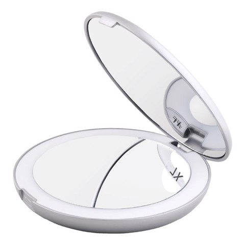 Beauty Touch Specchio luminoso da viaggio doppio specchio 7x/1x