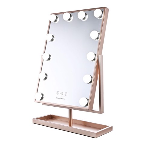 Beauty Touch XDGF2055 specchietto per trucco Libera installazione Rettangolare Rose Gold