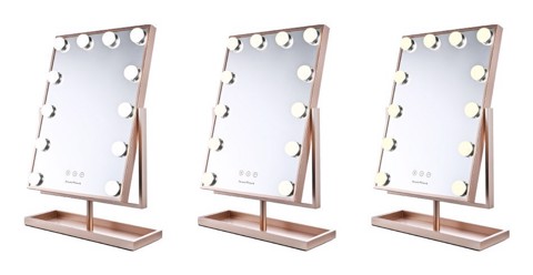 Beauty Touch XDGF2055 specchietto per trucco Libera installazione Rettangolare Rose Gold