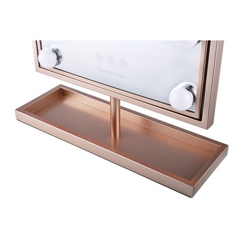 Beauty Touch XDGF2055 specchietto per trucco Libera installazione Rettangolare Rose Gold