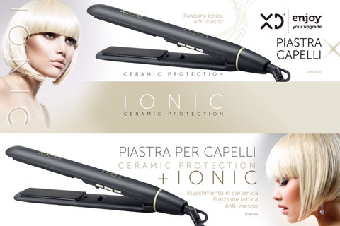 Beauty Touch XDMJ309 messa in piega Piastra per capelli Caldo Nero 55 W 1,8 m