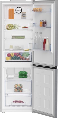 Beko B1RCNE364XB frigorifero con congelatore Libera installazione 316 L E Acciaio inossidabile