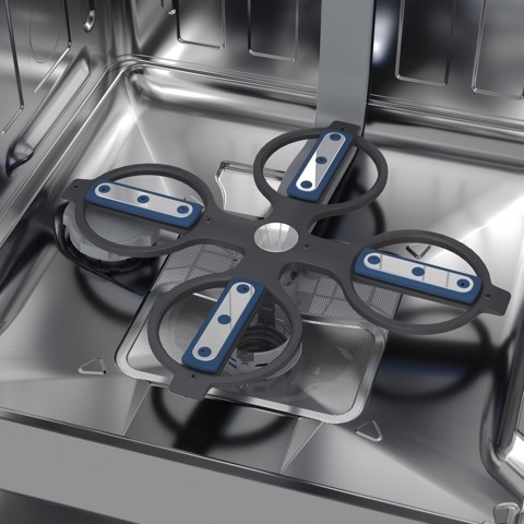 Beko b300 BDFN26550XP: Lavastoviglie a Libera Installazione, Classe B, 60 cm, 15 Coperti