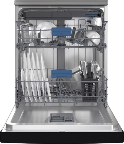 Beko b300 BDFN26560XP: Lavastoviglie a Libera Installazione, Classe A, 60 cm, 15 Coperti