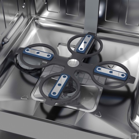 Beko b300 BDFN36541XAWP: Lavastoviglie a Libera Installazione, Classe C, 60 cm, 15 Coperti, Autodose