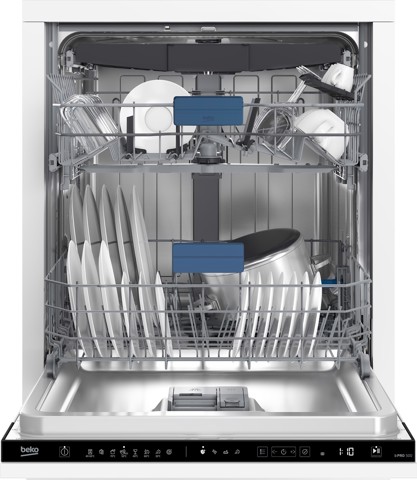 Beko b300 BDIN38540: Lavastoviglie a Scomparsa Totale Classe C, 60 cm, 15 Coperti