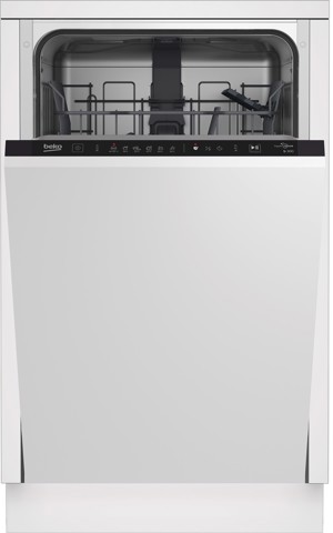 Beko b300 BDIS16030, Lavastoviglie 45 cm, classe D, 10 coperti, 48 dBA